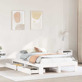 Bed Frame Without Mattress King Size Solid Wood Pine