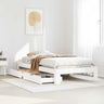 Bed Frame Without Mattress King Size Solid Wood Pine