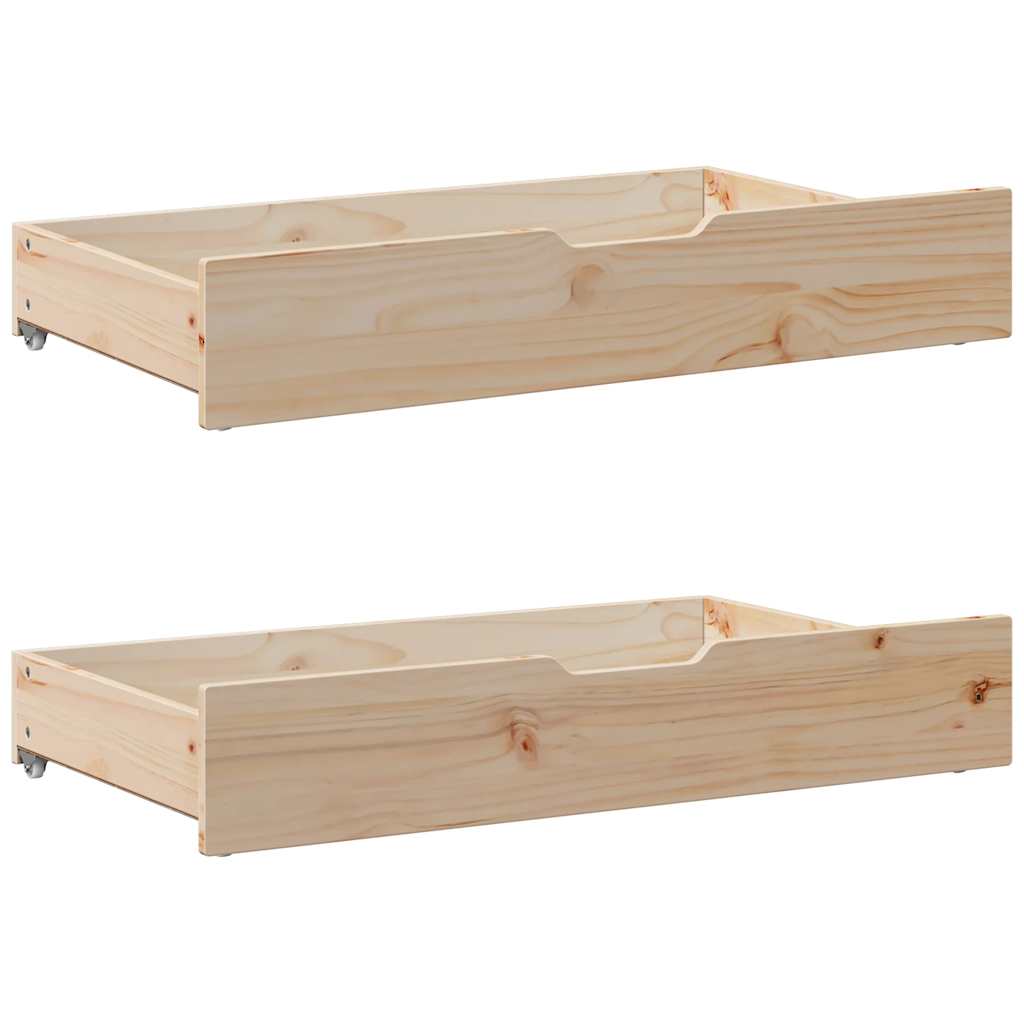 Bed frame without Mattress 160x200 cm Solid Wood Pine