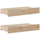 Bed frame without Mattress 160x200 cm Solid Wood Pine