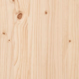 Bed frame without Mattress 160x200 cm Solid Wood Pine