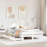 Bed Frame Without Mattress Solid Wood Pine