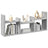Wall Cabinet 100X18X40 Cm Engineered Wood