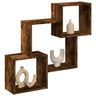 Wall Cabinet 78X18X71 Cm Engineered Wood