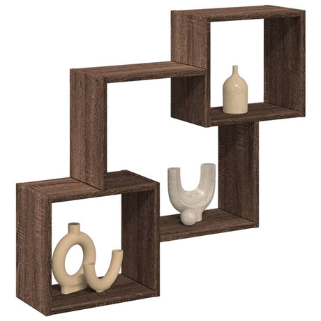 Wall Cabinet 78X18X71 Cm Engineered Wood