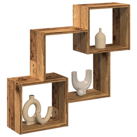 Wall Cabinet 78X18X71 Cm Engineered Wood