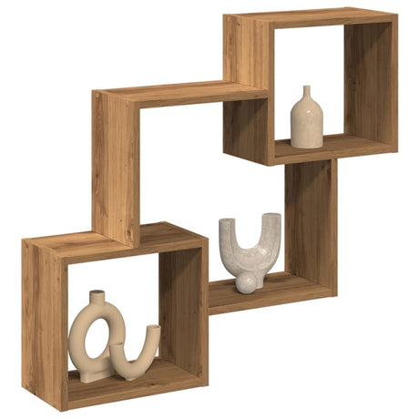 Wall Cabinet 78X18X71 Cm Engineered Wood