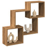 Wall Cabinet 78X18X71 Cm Engineered Wood