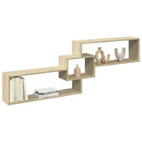 Wall Cabinet 158X18X53 Cm Engineered Wood