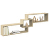 Wall Cabinet 158X18X53 Cm Engineered Wood