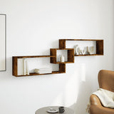 Wall Cabinet 158X18X53 Cm Engineered Wood