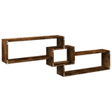 Wall Cabinet 158X18X53 Cm Engineered Wood