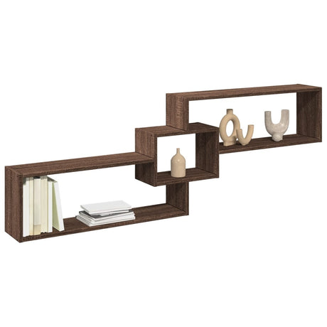 Wall Cabinet 158X18X53 Cm Engineered Wood