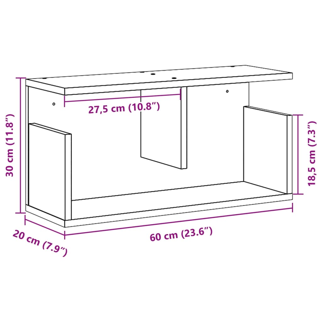 Wall Cabinet Engineered Wood