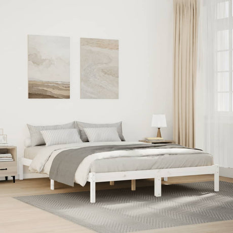 810005  Bed Frame Without Mattress Solid Wood