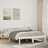 810076  Bed Frame Without Mattress Solid Wood