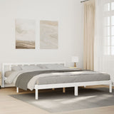 810076  Bed Frame Without Mattress Solid Wood