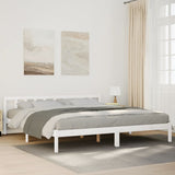 810076  Bed Frame Without Mattress Solid Wood