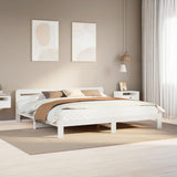 Bed Frame Without Mattress King Size Solid Wood Pine