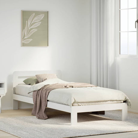 Bed Frame Without Mattress King Size Solid Wood Pine