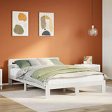 Bed Frame Without Mattress King Size Solid Wood Pine
