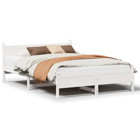 Bed Frame Without Mattress Solid Wood Pine