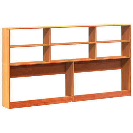 Headboard With Storage Solid Wood Pine