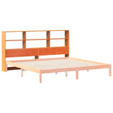 Headboard With Storage Solid Wood Pine