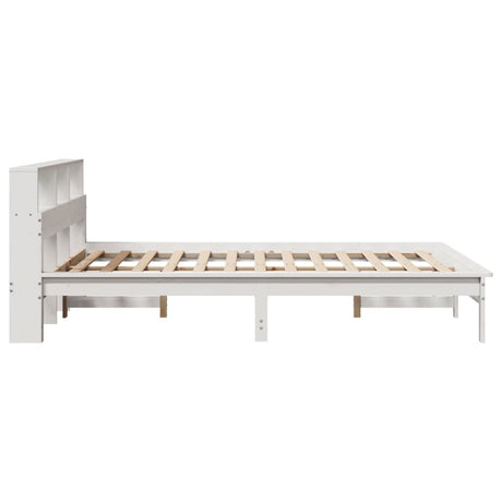 Bookcase Bed Without Mattress Solid Wood Pine