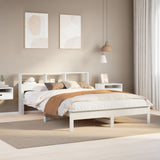 Bookcase Bed Without Mattress Solid Wood Pine