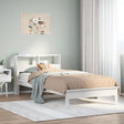 Bookcase Bed Without Mattress Solid Wood Pine