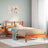 Bookcase Bed Without Mattress Solid Wood Pine