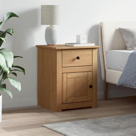 Bedside Cabinet Panama 46X40X57 Cm Solid Wood Pine