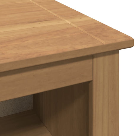 Sideboard With Drawer Panama 93X40X80 Cm Solid Wood Pine