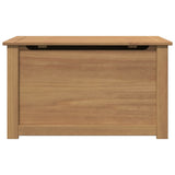 Storage Chest With Lid Panama 79X42X46 Cm Solid Wood Pine