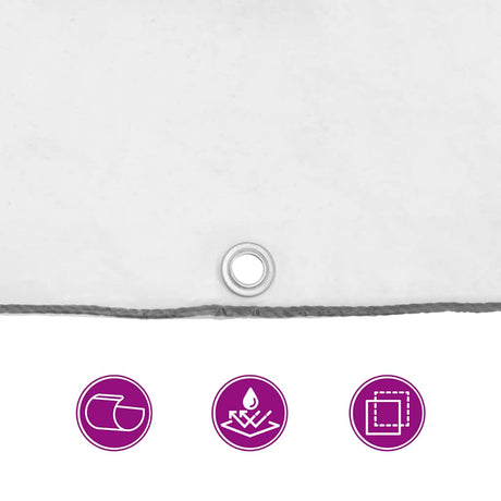 Plant Cover With Eyelets Polyethylene