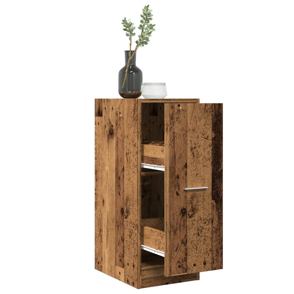 Apothecary Cabinet Engineered Wood