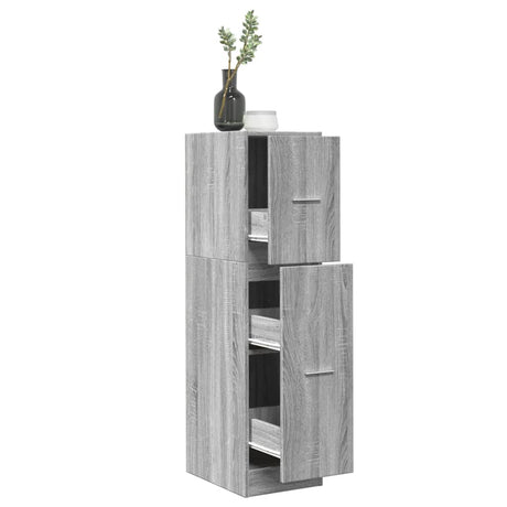 Apothecary Cabinet Engineered Wood