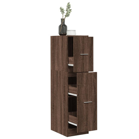 Apothecary Cabinet Engineered Wood