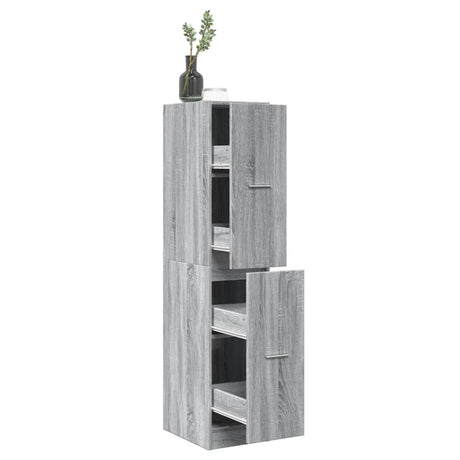Apothecary Cabinet Engineered Wood