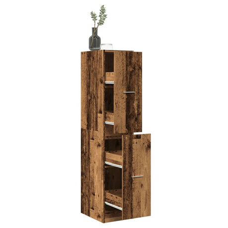Apothecary Cabinet Engineered Wood