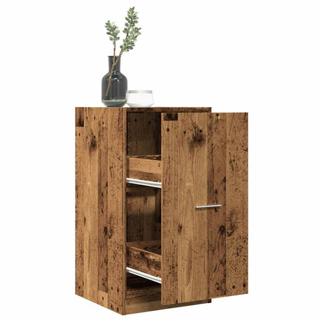 Apothecary Cabinet Engineered Wood