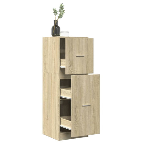 Apothecary Cabinet Engineered Wood