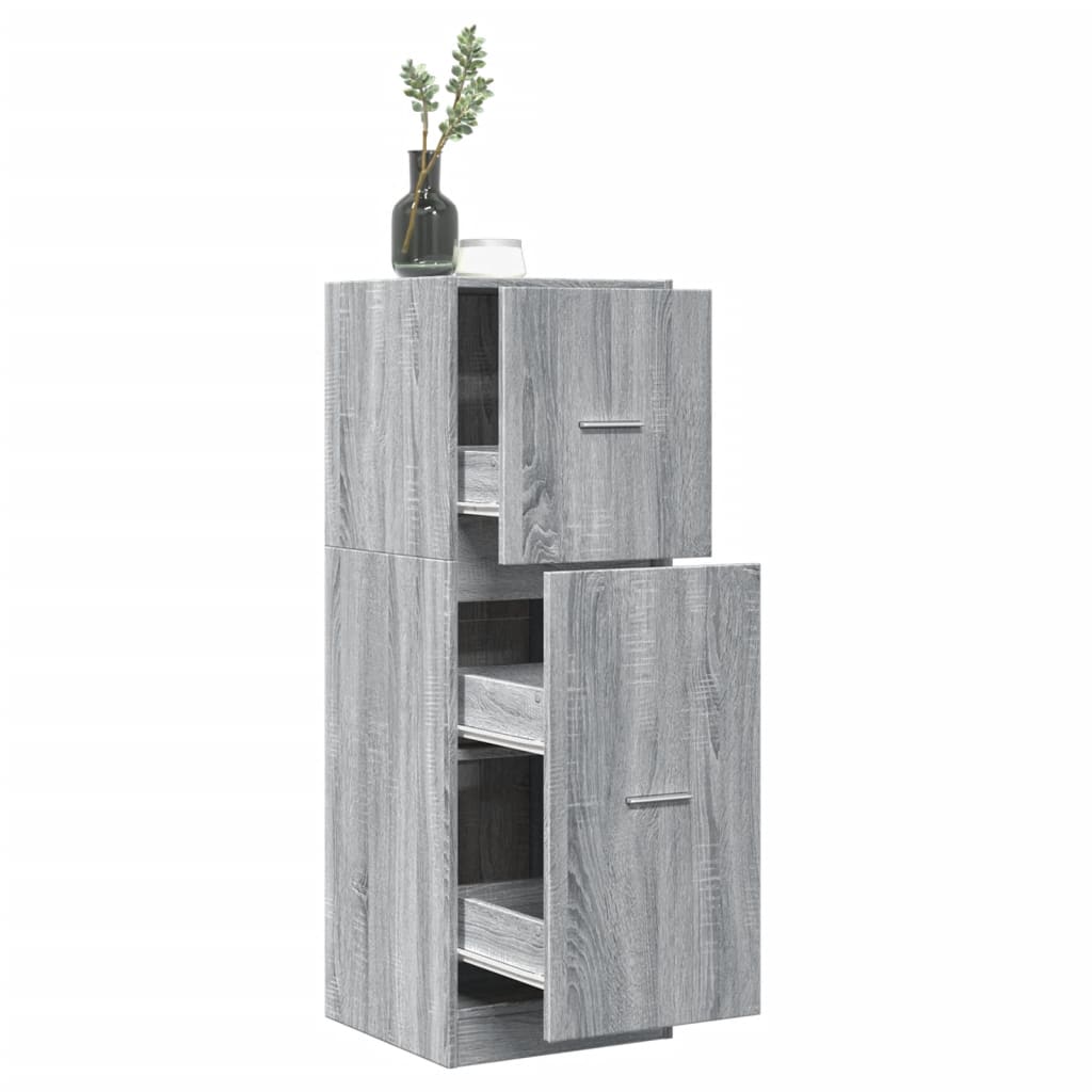 Apothecary Cabinet Engineered Wood