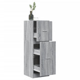 Apothecary Cabinet Engineered Wood