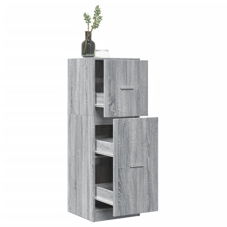 Apothecary Cabinet Engineered Wood