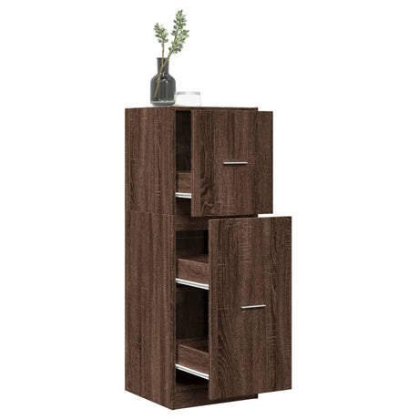 Apothecary Cabinet Engineered Wood