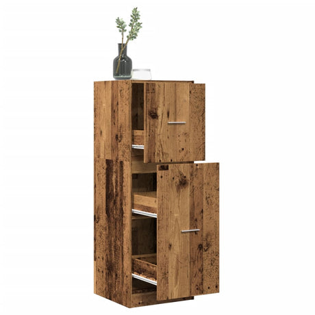 Apothecary Cabinet Engineered Wood