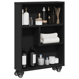 Narrow Storage Trolley 48X13X68 Cm Engineered Wood