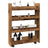 Narrow Storage Trolley 4 Tier Engineered Wood